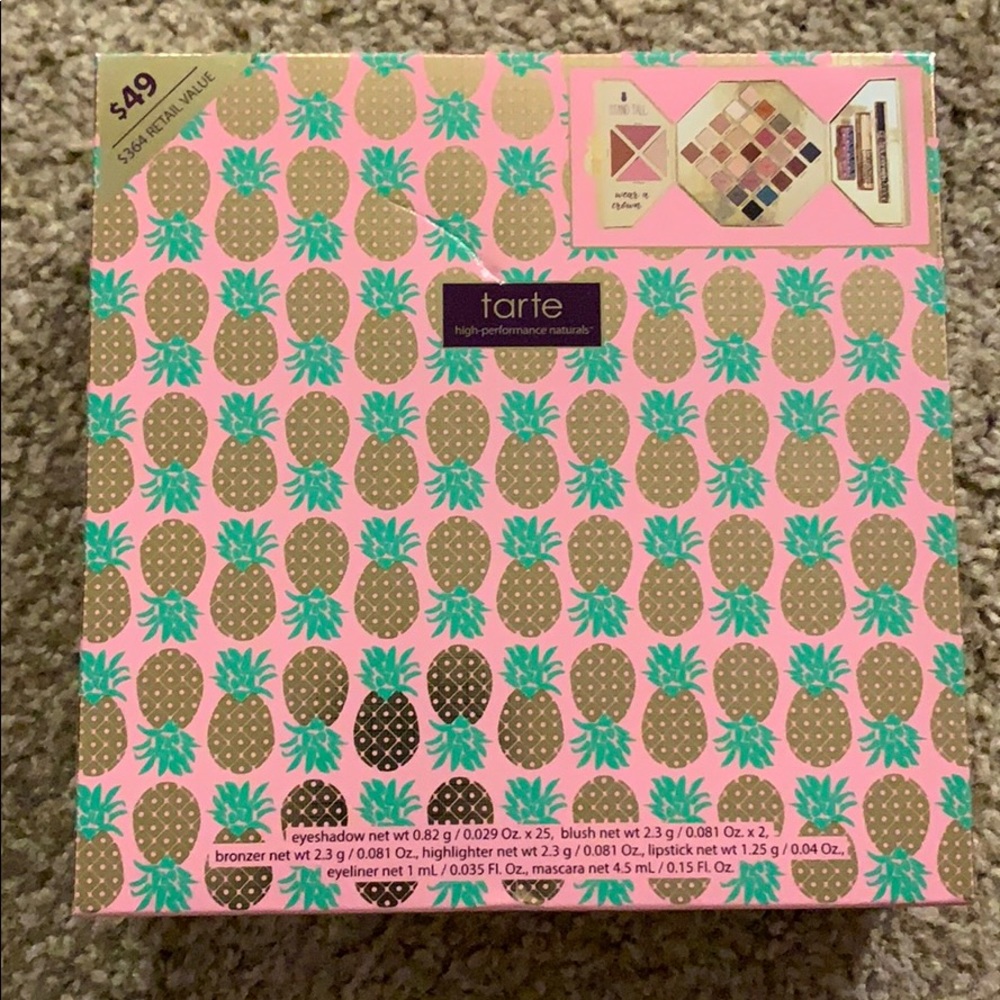 NIB Tarte Sweet Escape Collector’s Set